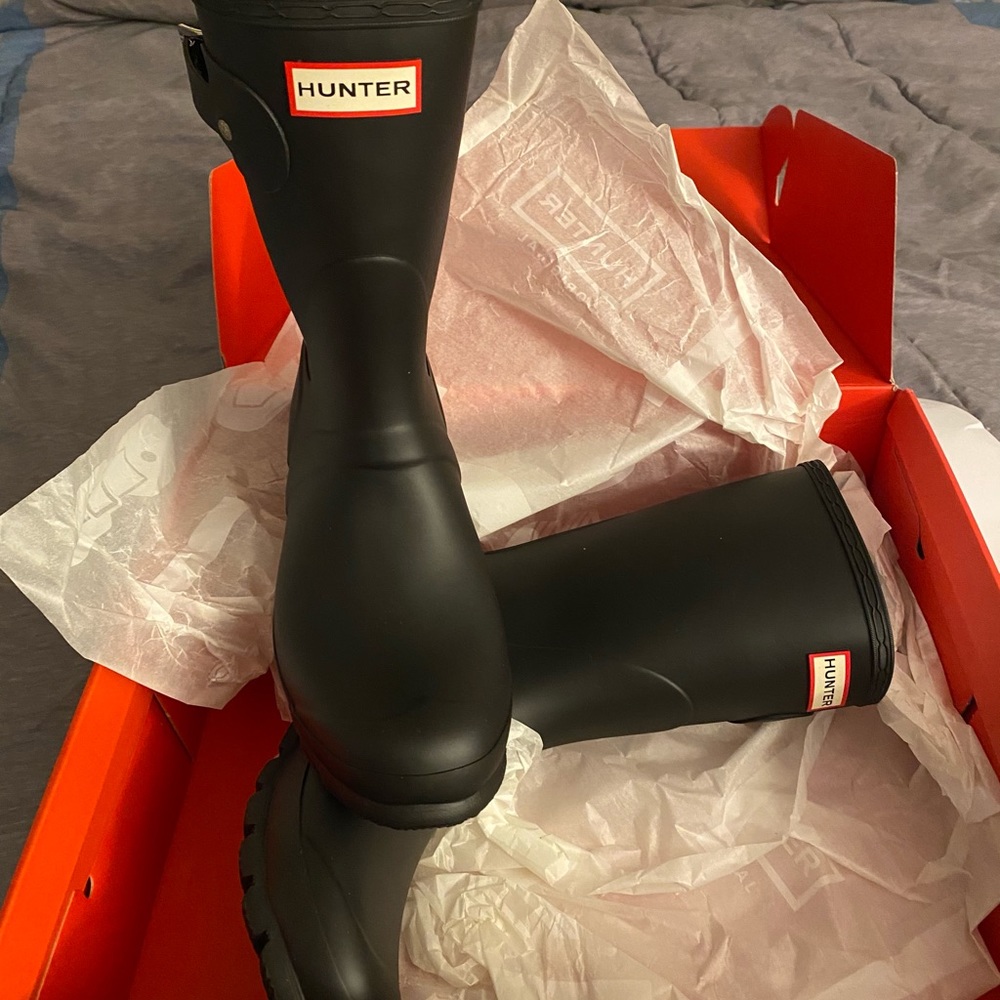 Original short Hunter rainboots